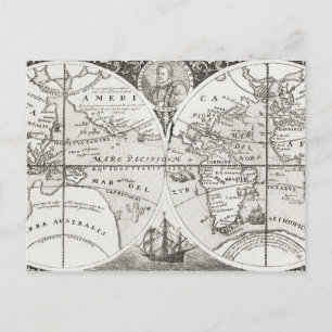 Grand Voyages Alte Antike Allgemeine Karte Welt