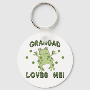 Grandad-Lieben ich Frosch Schlüsselanhänger
