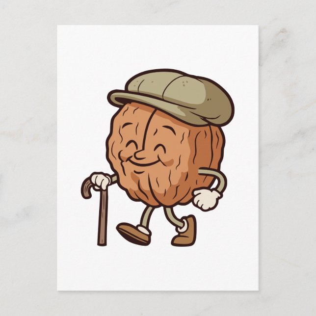 Grandad Walnut Postkarte (Vorderseite)