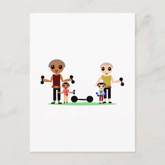 Grandaden können steigen postkarte (Vorderseite)