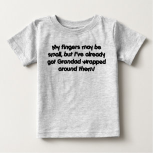 Grandads eingewickelt! baby t-shirt