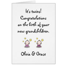 Grandchildren: Twin Girls