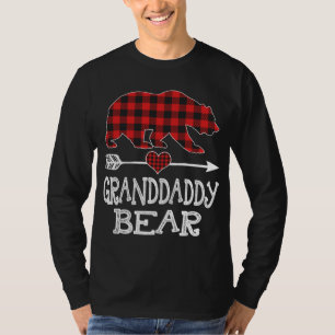 Granddaddy Bar Christmas Pajama Red Kariert Buffal T-Shirt