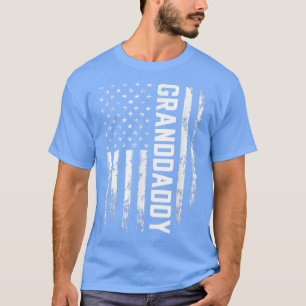 Granddaddy Gift America Flag Geschenk für Männer V T-Shirt