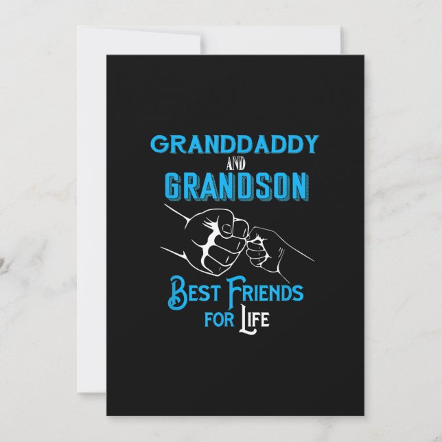 Granddaddy & Grandson Beste Lebensfreunde (Vorderseite)
