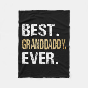Granddaddy je Geschenke von Grandtochter Grandson Fleecedecke
