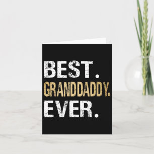 Granddaddy je Geschenke von Grandtochter Grandson Karte
