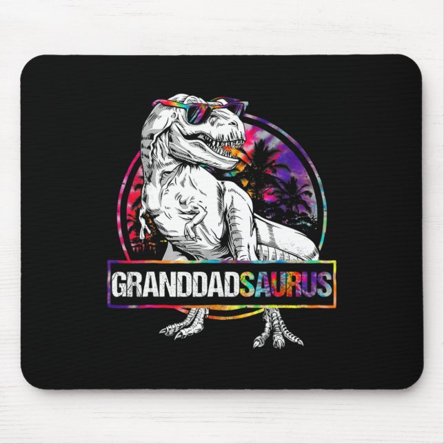 Granddadsaurus Dinosaur Opa Saurus Passendes T Mousepad (Vorne)