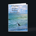 *GRANDDAUGHTER* GEBURTSTAG RAINBOW FÜR SIE! KARTE<br><div class="desc">VIELEN DANK,  DASS SIE VON 1 MEINER 8 GESCHÄFTE GESCHLOSSEN HABEN!</div>