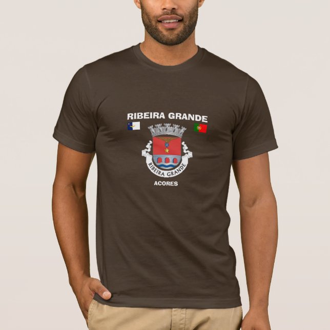 Grande Azoren Gewohnheits-T - Shirt Ribeira (Vorderseite)