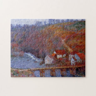 Grande Creuse by Bridge at Vervy Monet Frische Pas Puzzle