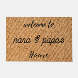 Grandeltern Willkommen Fußmatte