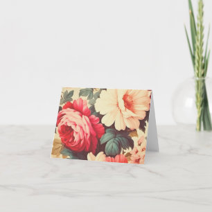 Grandeur Garden Bloom Notizkarte Dankeskarte