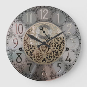 Grandfather Acrylic Wall Clock Große Wanduhr