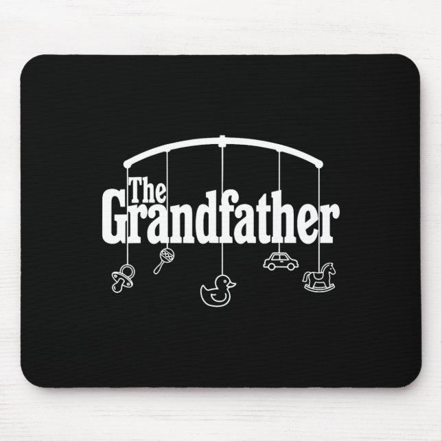 Grandfather Funny Quote Design For Grandpas  Mousepad (Vorne)