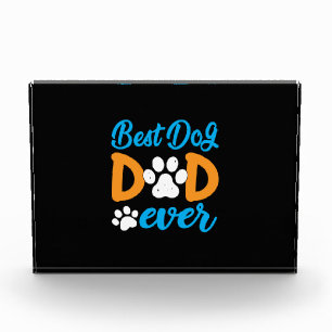 Grandfather Gift Best Dog Dad Ever Fotoblock