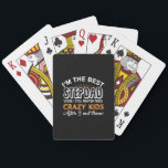 Grandfather Gift | I Am The Best Step Dad Spielkarten<br><div class="desc">Grandfather Gift | I Am The Best Step Dad</div>
