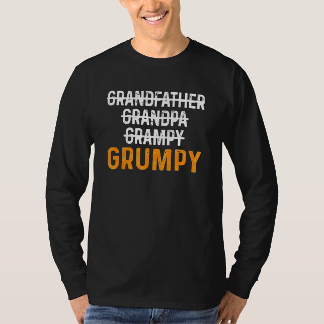 Grandfather Grandpa Grampy Grumpy  Father s Day T-Shirt (Vorderseite)