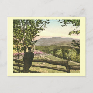 Grandfather Mountain, North Carolina Vintage auf D Postkarte