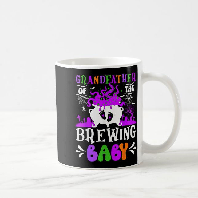 Grandfather Of The Brewing Baby Grandpa To Be Hall Kaffeetasse (Rechts)