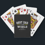 Grandfather Quotes | Best Dad In The World Spielkarten<br><div class="desc">Grandfather Quotes | Best Dad In The World</div>