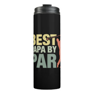 Grandfather Quotes   Best Papa By Par Golf Thermosbecher