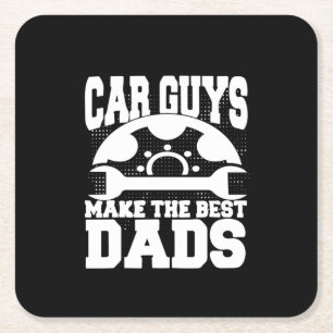 Grandfather Quotes   Car Guys Make The Best Dads Rechteckiger Pappuntersetzer