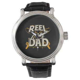 Grandfather Quotes Fishing Cool Dad Armbanduhr