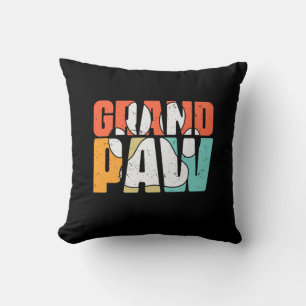 Grandfather Quotes   Grandpaw Dog Kissen
