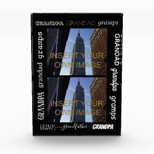 Grandgrampen Opa Zwei FotoCollage Fotoblock