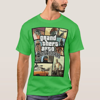 Grandheft Auto SA Familie T-Shirt