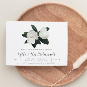 Grandiflora Brautjungfern-Brunch-Einladung Einladung