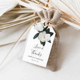 Grandiflora-Gastgeschenk Hochzeit Geschenkanhänger