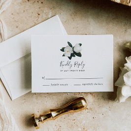 Grandiflora RSVP-Karte RSVP Karte