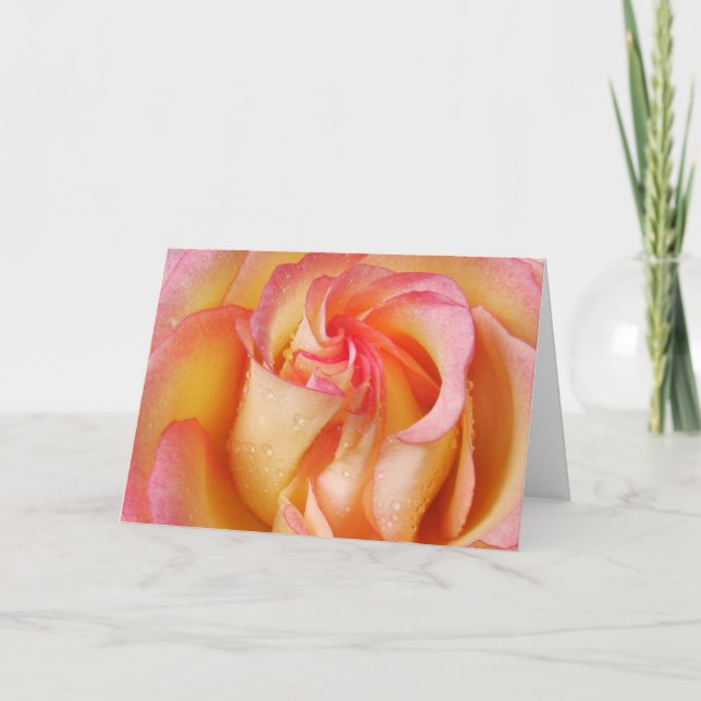 GrandifloraRose Karte (Vorderseite)