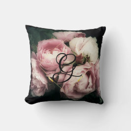 Grandiose Peonies Throw Kissen