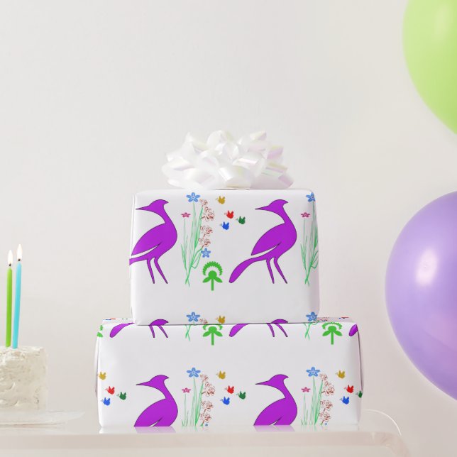 Grandivogel Geschenkpapier (Partygeschenke)