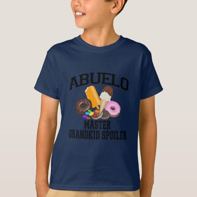 Grandkid-Verderber Abuelo T-Shirt (Vorderseite)