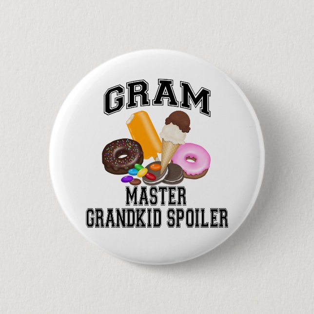 Grandkid-Verderber-Gramm Button (Vorderseite)