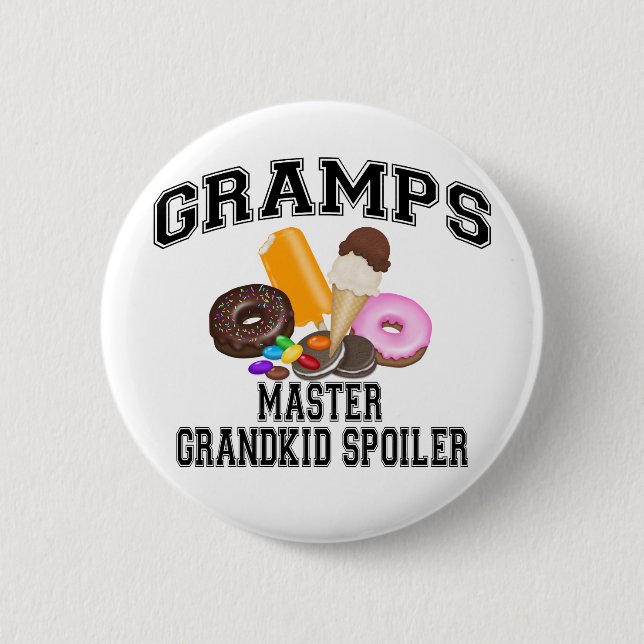 Grandkid-Verderber Gramps Button (Vorderseite)