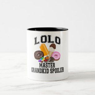 Grandkid-Verderber Lolo Zweifarbige Tasse