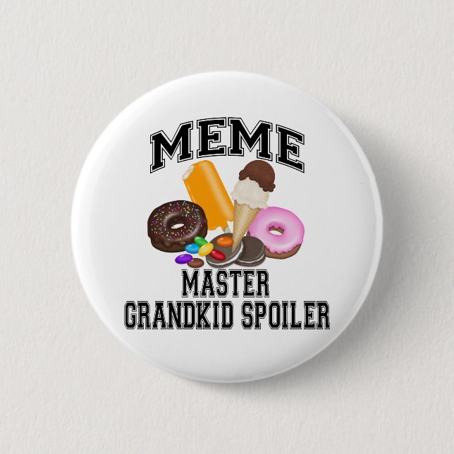 Grandkid-Verderber Meme Button (Vorderseite)