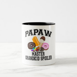 Grandkid-Verderber-Papaya-Frucht Zweifarbige Tasse