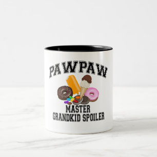 Grandkid-Verderber-Papaya Zweifarbige Tasse