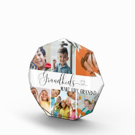 Grandkids Collage für Oma Geschenkblöcke aus Foto