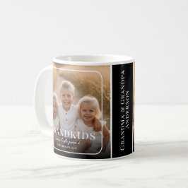 Grandkids Make Life Grand Custom Photo Grandparent Kaffeetasse