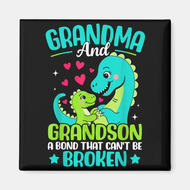 Grandma And Grandson A Bond That Cant Be Broken Di Magnet (Vorne)
