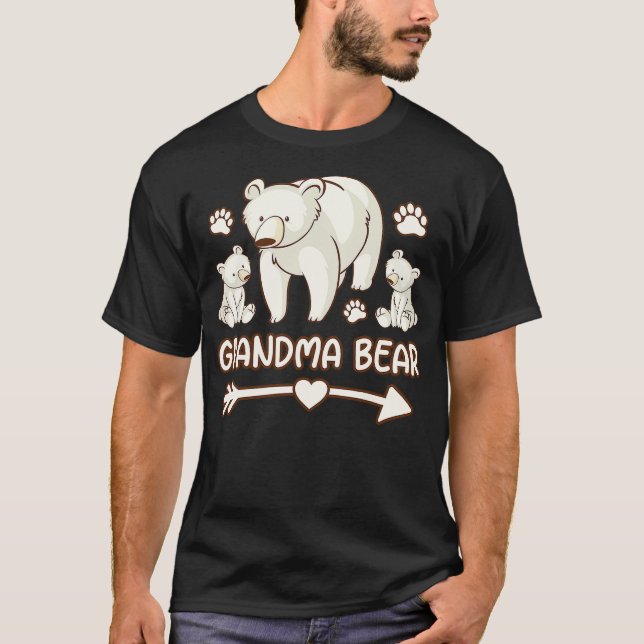 grandma bear shirt for women, grandma bear 2 cub s (Vorderseite)