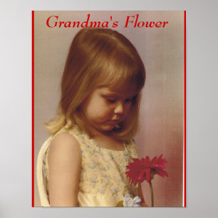 GRANDMA-BLUME POSTER