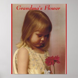 GRANDMA-BLUME POSTER